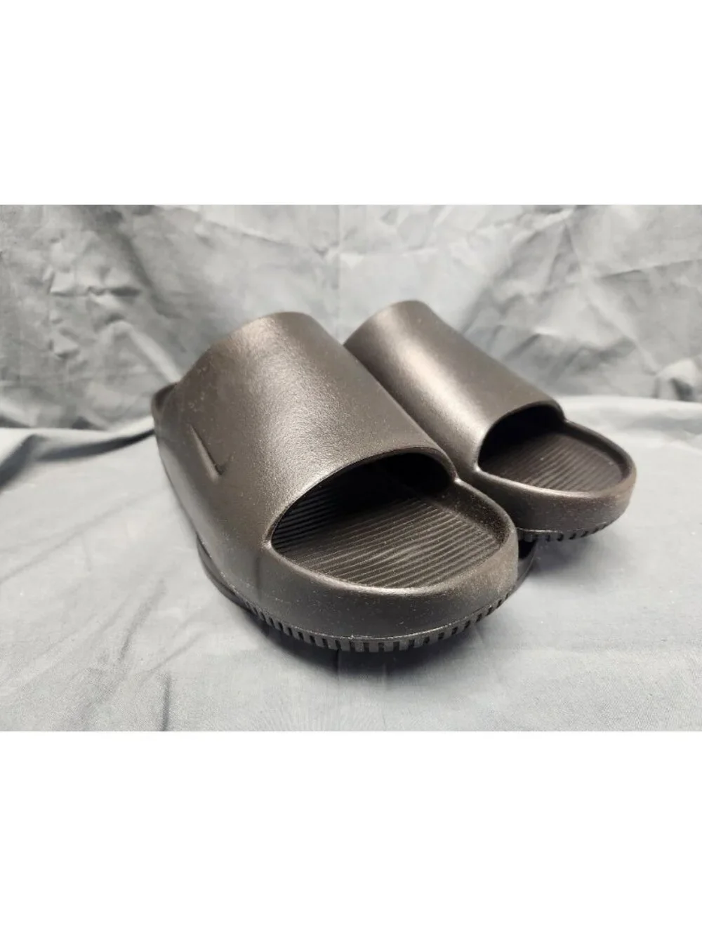 Nike Calm Slide Triple Black FD4116 001 Men's Size 9 NEW w/TAGS NO BOX!